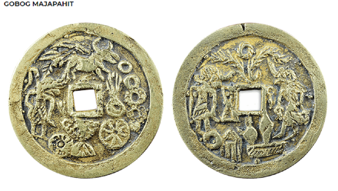 Uang koin kuno Gobog Majapahit