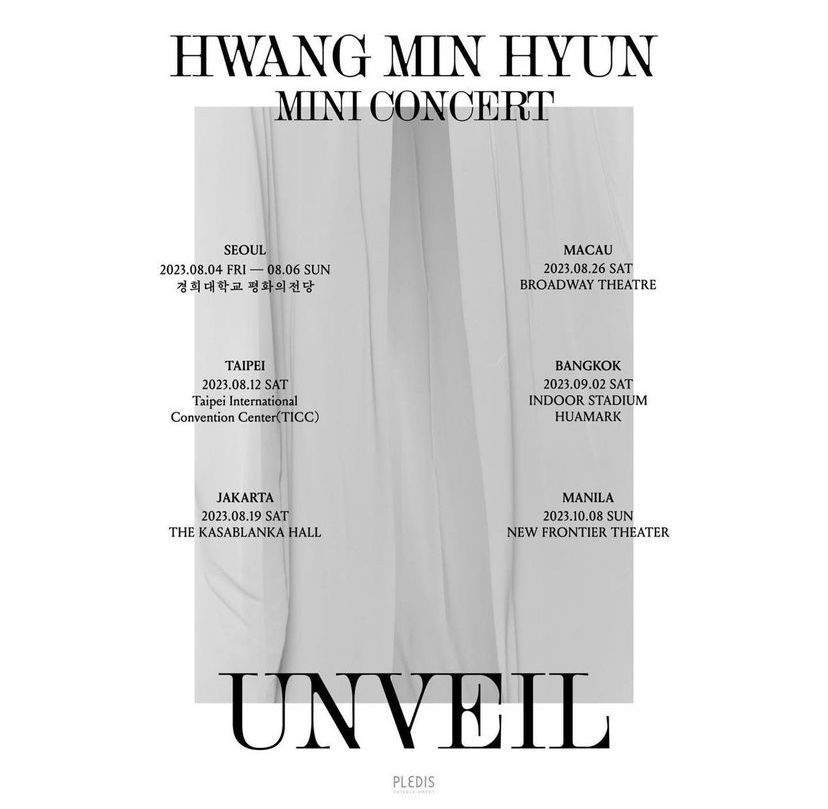 Jadwal mini konser Hwang Min Hyun