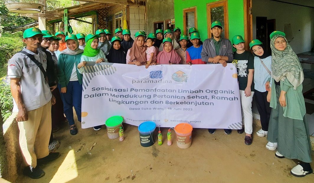 Sosialisasi dilakukan pada akhir pekan lalu (18/6/2023), di Kampung Selawangi, Desa Sukawangi Bogor. Foto: Paramadina