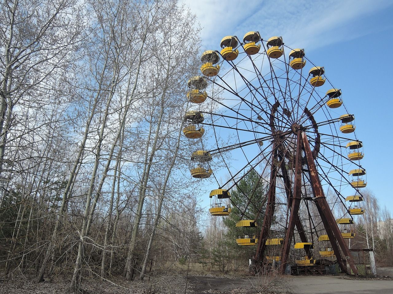 Chernobyl jadi kota mati gegara nuklir