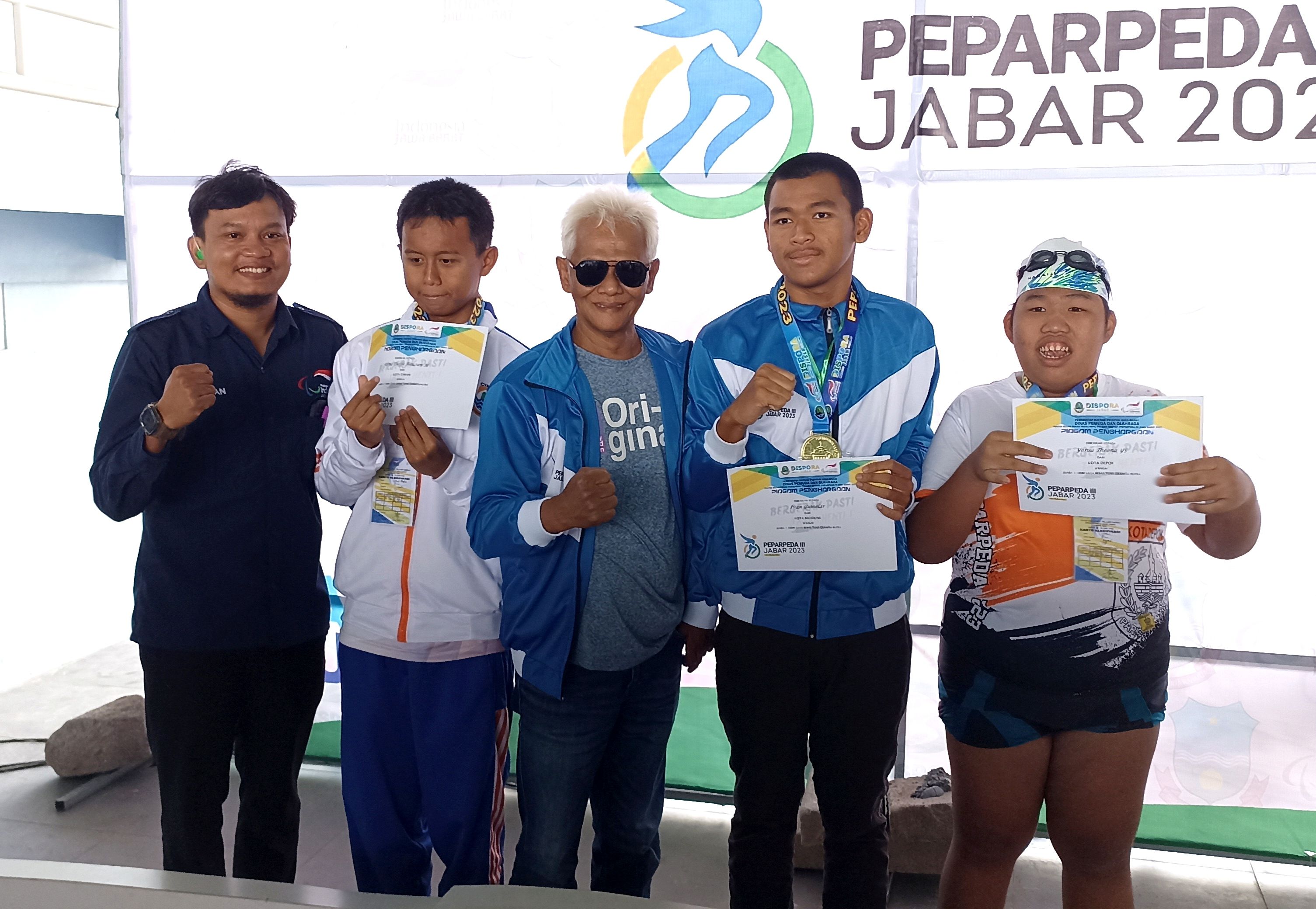 Atlet Renang Kota Bandung, Ivan Gumilar Sukses Meraih Medali Emas