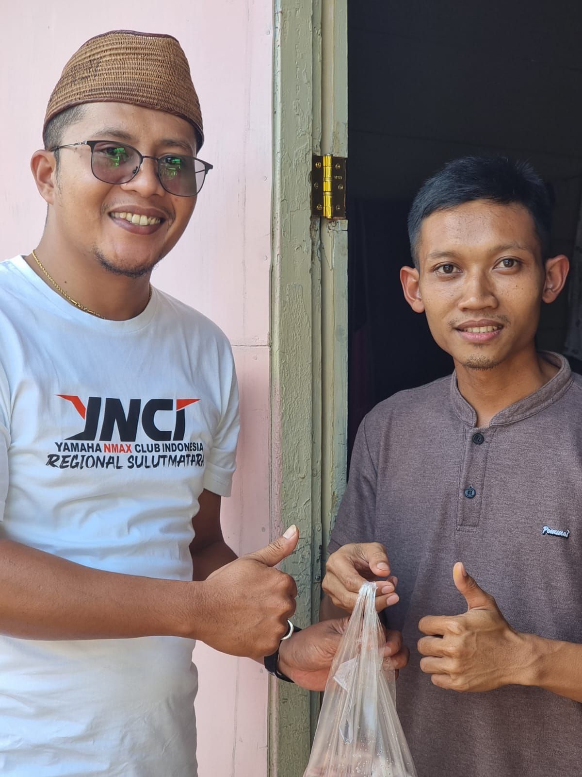 YNCI Chapter BOLTIM Rayakan Idul Adha dengan Berbagi Daging Kurban di Desa Purworejo