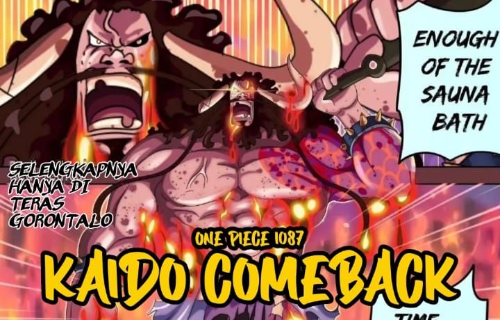 Mahkluk Terkuat Bukan Sekedar Julukan! Eiichiro Oda Konfirmasi Kaido Comeback di One Piece 1087, Kini...