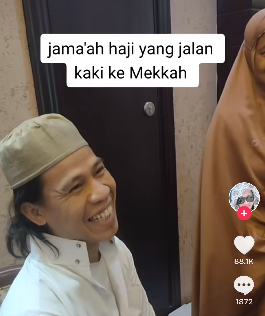 Rasyid Jemaah Asal Indonesia yang Jalan Kaki ke Mekkah untuk Ibadah Haji