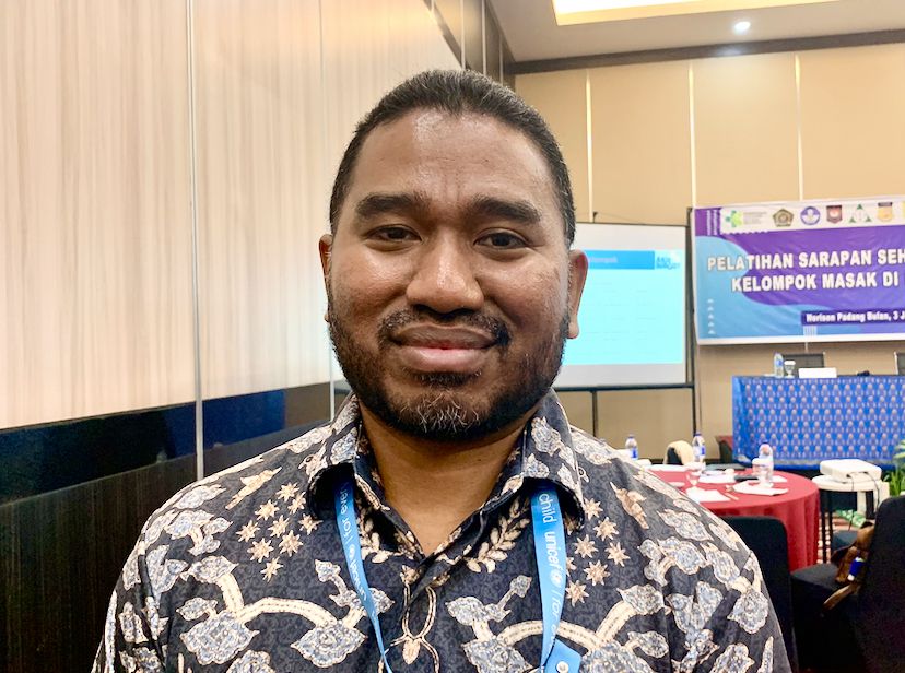 Kepala Kantor UNICEF Perwakilan Papua dan Papua Barat, Moh. Aminuddin Ramdan