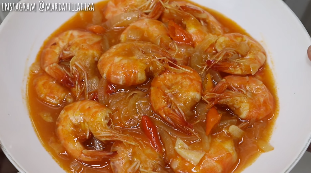 Resep udang asam manis untuk ide jualan lauk makan