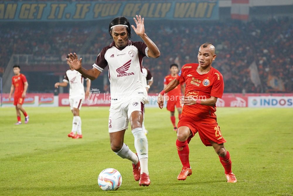 Laga perdana Persija Jakarta vs PSM Makassar beberapa waktu lalu