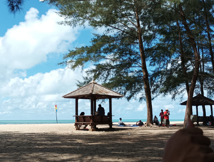 Pantai Tikus Emas Pantai Di Bangka Sungailiat Yang Murah Dengan