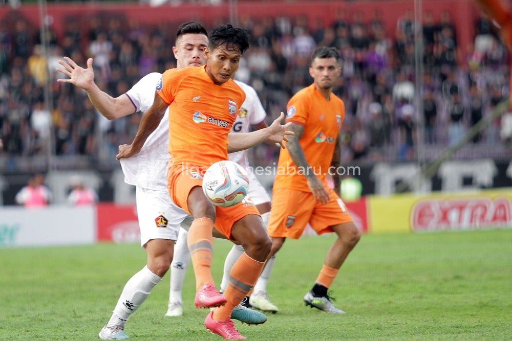 Barito Putera saat menjamu Persik Kediri di pekan 1 Liga 1 Indonesia musim 2023/2024.