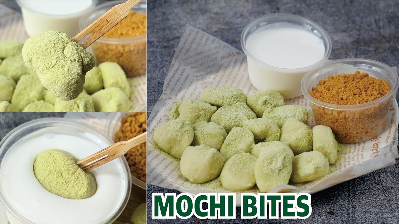 Resep Mochi Bites matcha yang cocok jadi ide jualan.