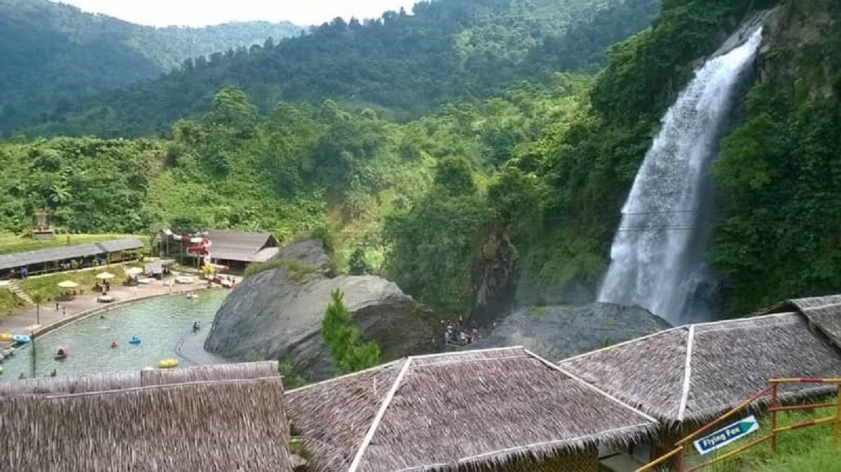 Air Terjun Bidadari, wisata air terjun di Kediri. 