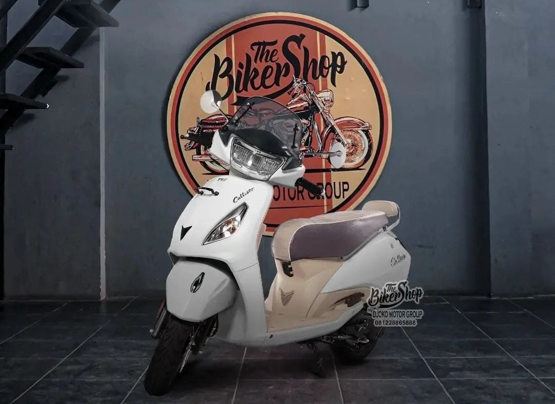 TVS Calisto bikin Honda Scoopy & Yamaha Fazzio Kemahalan, Sudah di Indonesia