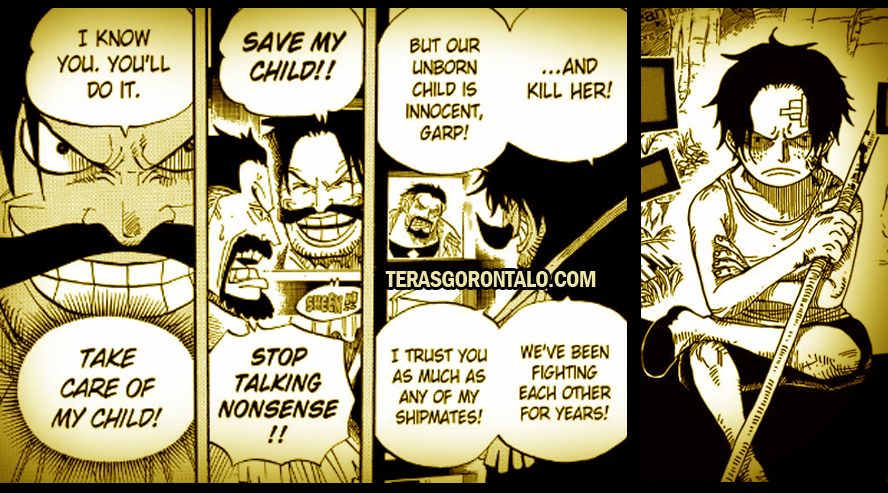 Kejutan One Piece! Eiichiro Oda mengungkap alasan Gol D Roger menitipkan Portgas D Ace pada Monkey D Garp, ternyata dulu mereka...