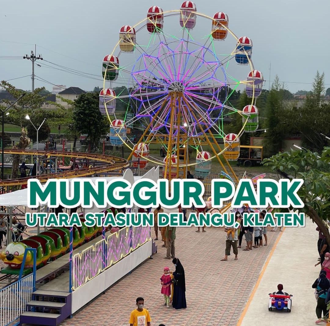 Munggur Park - 7 Rekomendasi Tempat Wisata di Klaten - Terbaru