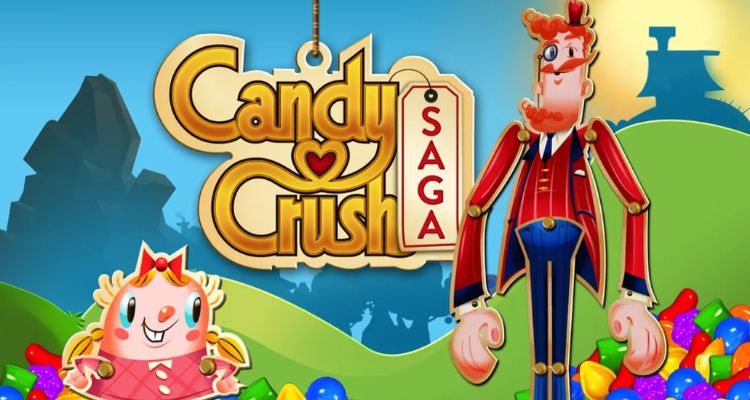 Tampilan poster game Candy Crush 