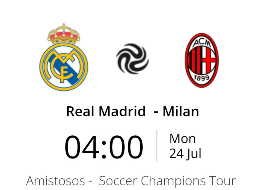 Jadwal Real Madrid vs AC Milan Besok Hari Senin, 24 Juli 2023 Jam Tayang Siaran Langsung Live di TV Trans7