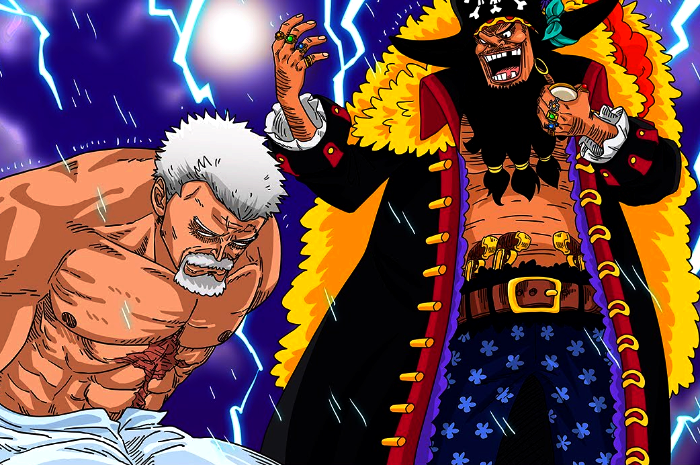 One Piece 1089 ungkap rencana licik Kurohige terhadap Garp, ternyata kakek Luffy dibekukan hidup-hidup untuk hal ini.