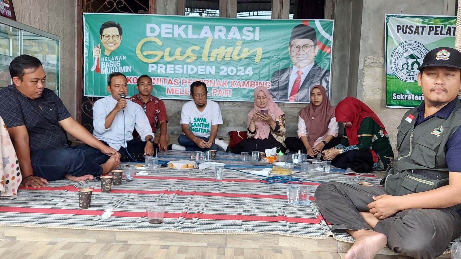 Deklarasi Komunitas Peternak Milenial Kabupaten Pati dukung Gus Imin