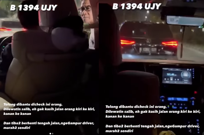 Seorang pengemudi Fortuner bersikap arogan hingga memukul pengendara lain ketika mobilnya disalip, videonya viral di media sosial.