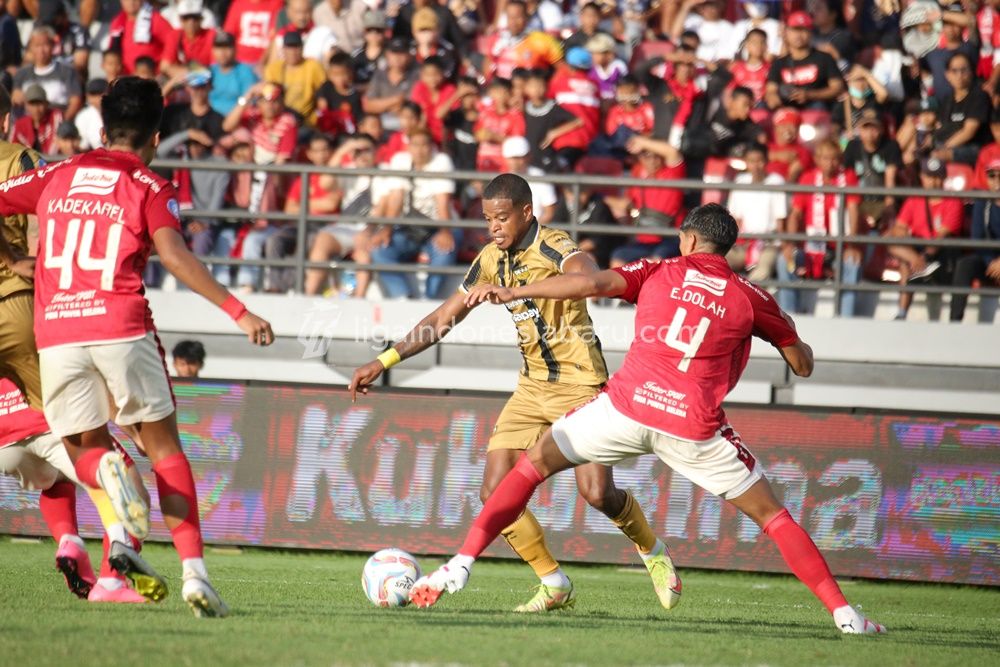 Bali United raih kemenangan 3-1 atas Dewa United.