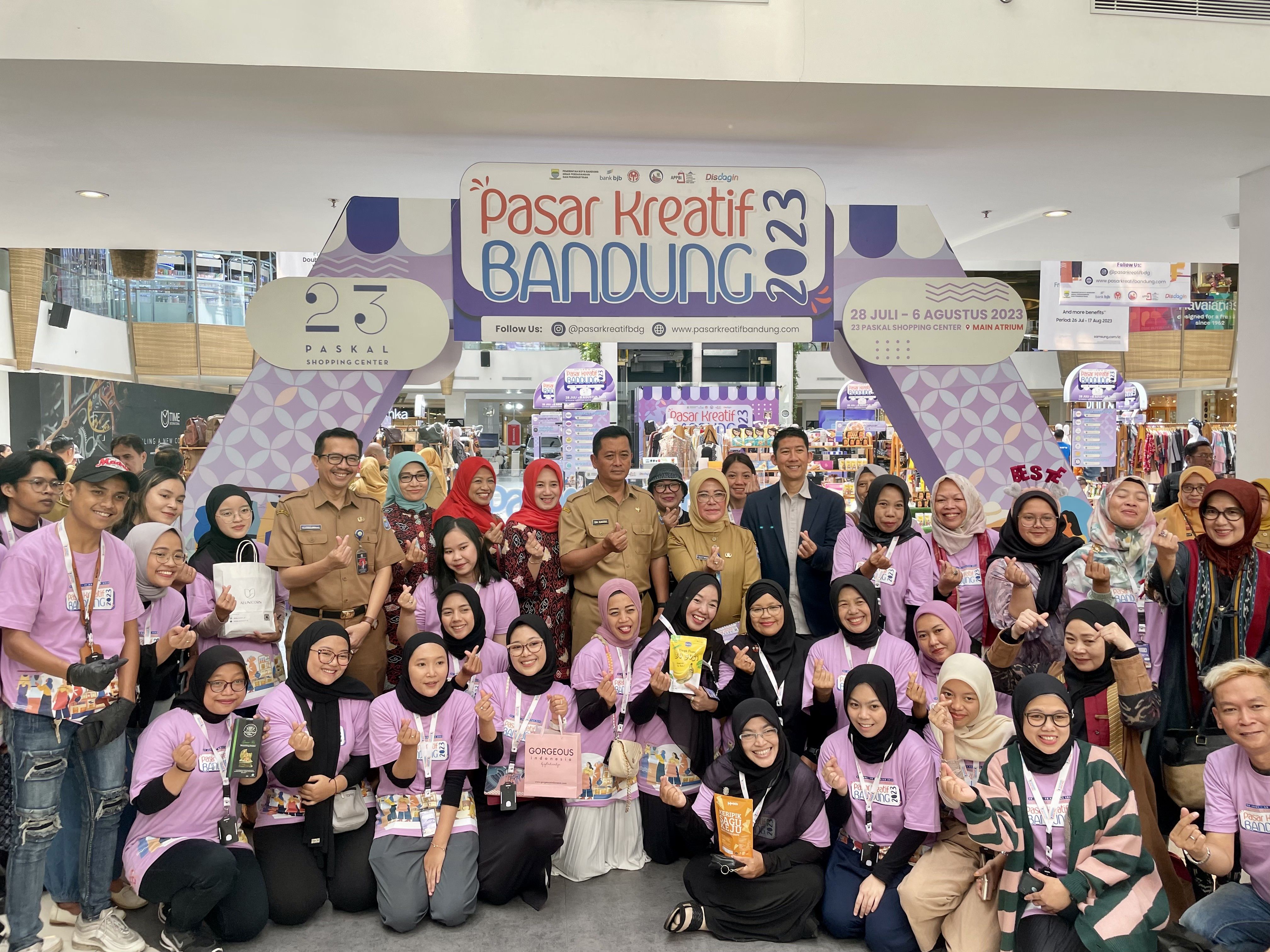 Pasar Kreatif 2023 Untuk Para Pelaku Usaha UMKM di Kota Bandung