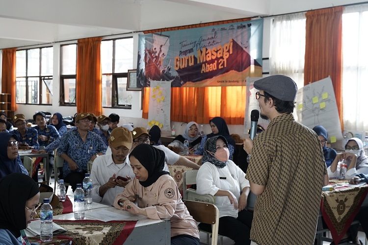 Suasana Training General Orientation (TGO) bersama dengan Disdik Provinsi Jawa Barat.
