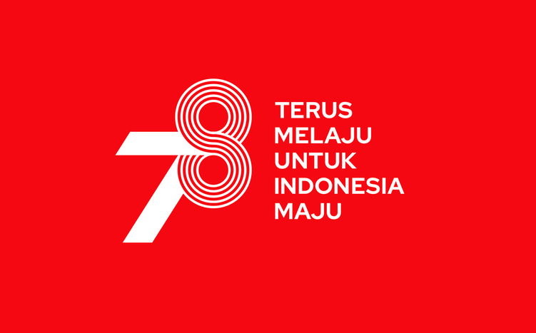 Logo HUT RI Ke-78 Tahun 2023