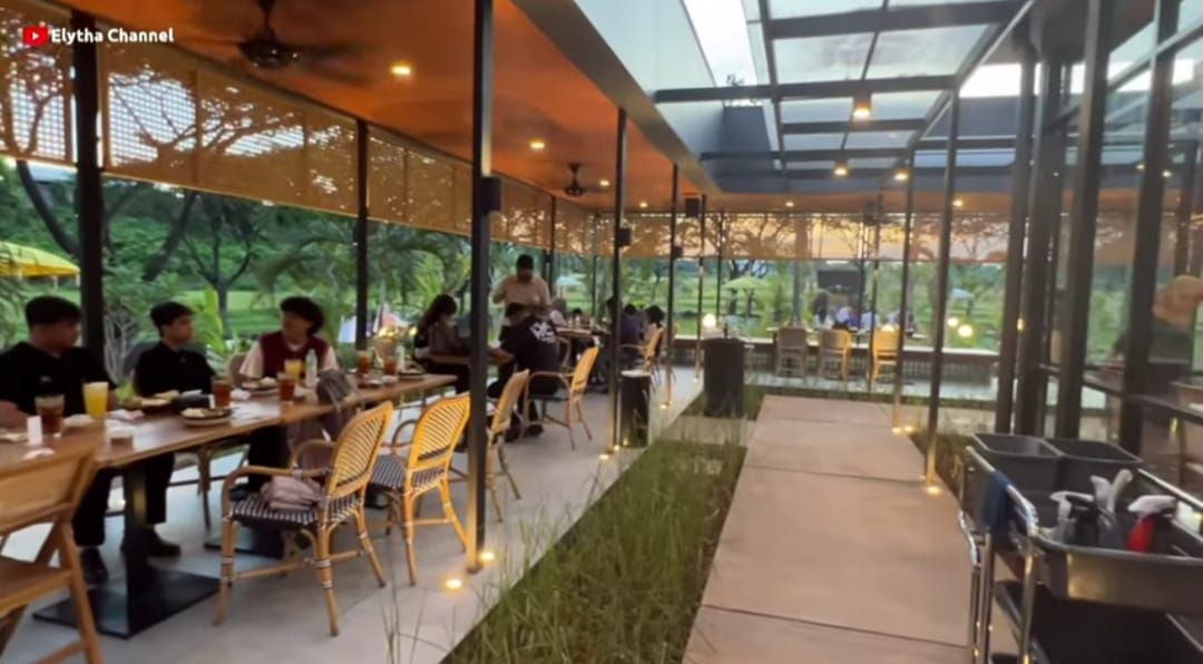 Umatis Resto dan Venue, resto dan rumah makan cozy terpopuler di Serpong Tangerang Selatan Banten/tangkapan layar youtube/Elytha Channel