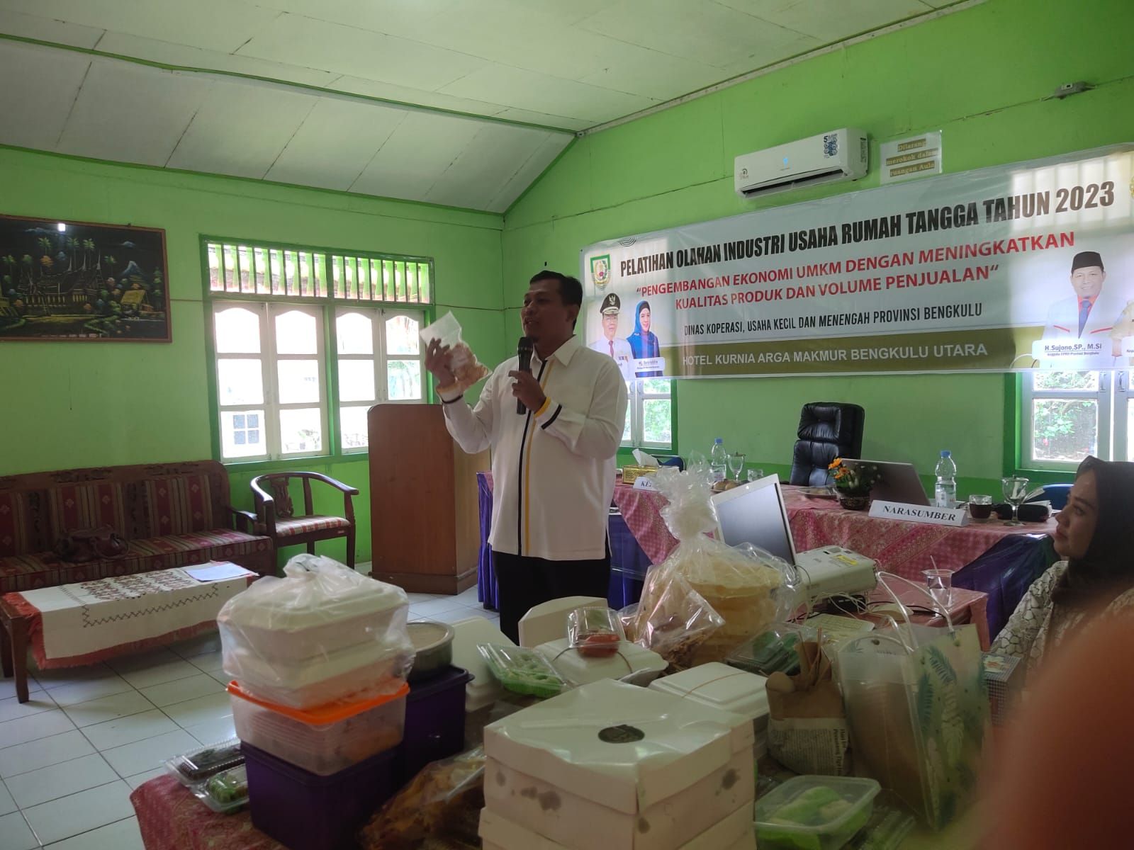 Sujono Dorong Kemajuan UMKM di Bengkulu Utara dengan Pelatihan Industri Rumah Tangga