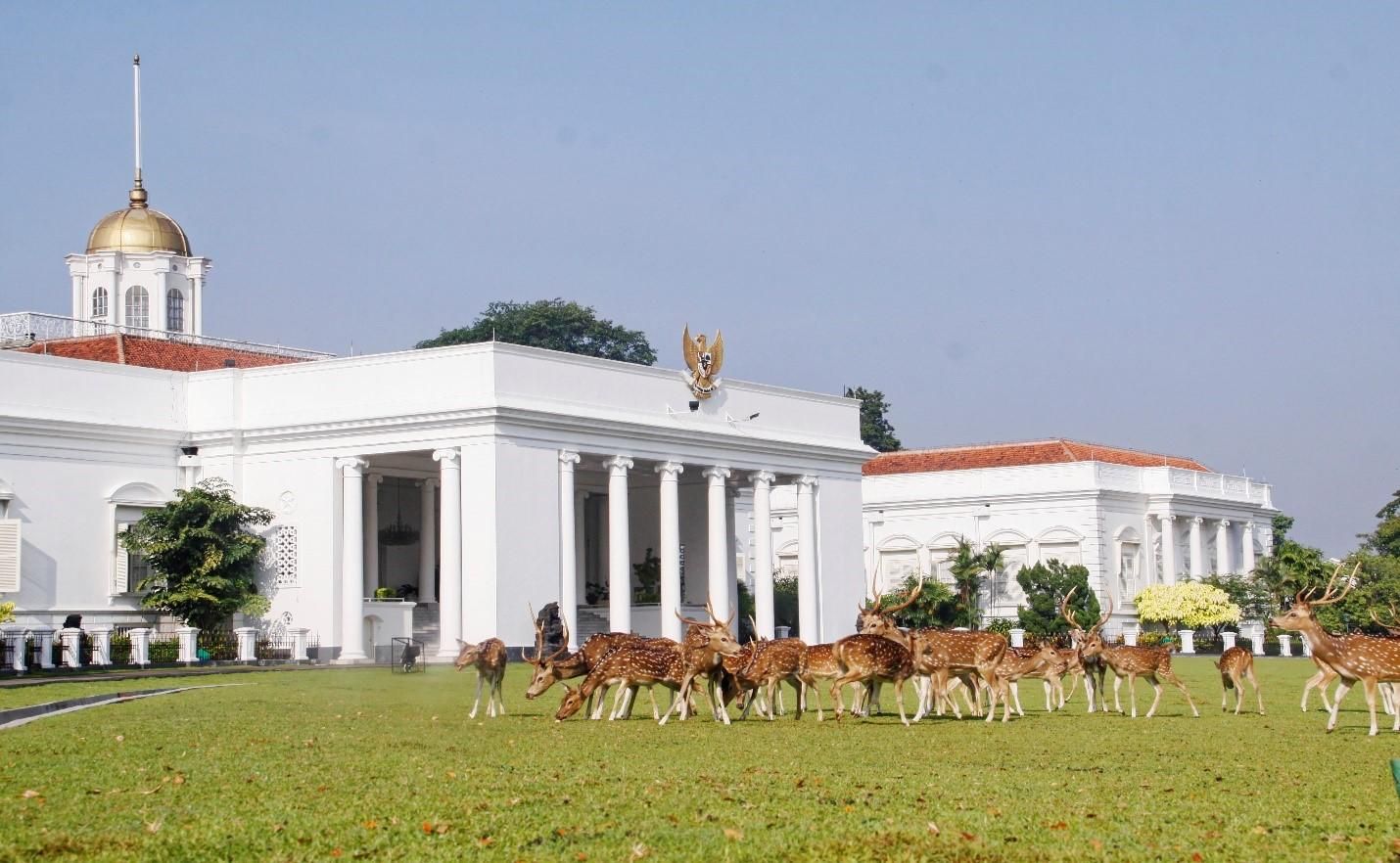 Istana Bogor, salah satu tempat wisata di Bogor yang kekinian.
