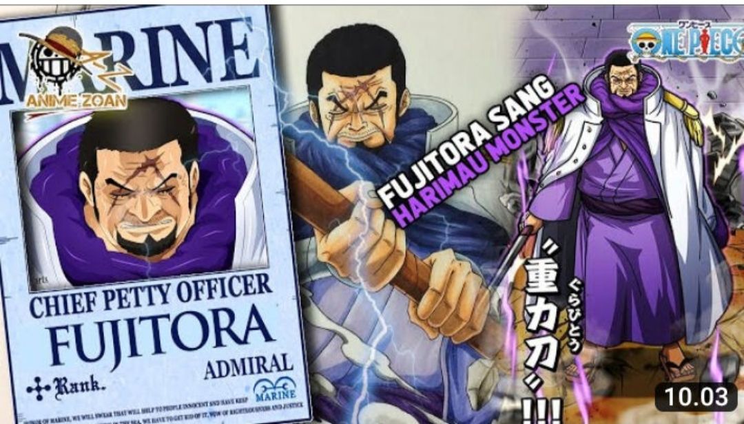 Kedok Fujitora Terbongkar di One Piece 1090, Oda Konfirmasi Komandan Rahasia Milik Dragon