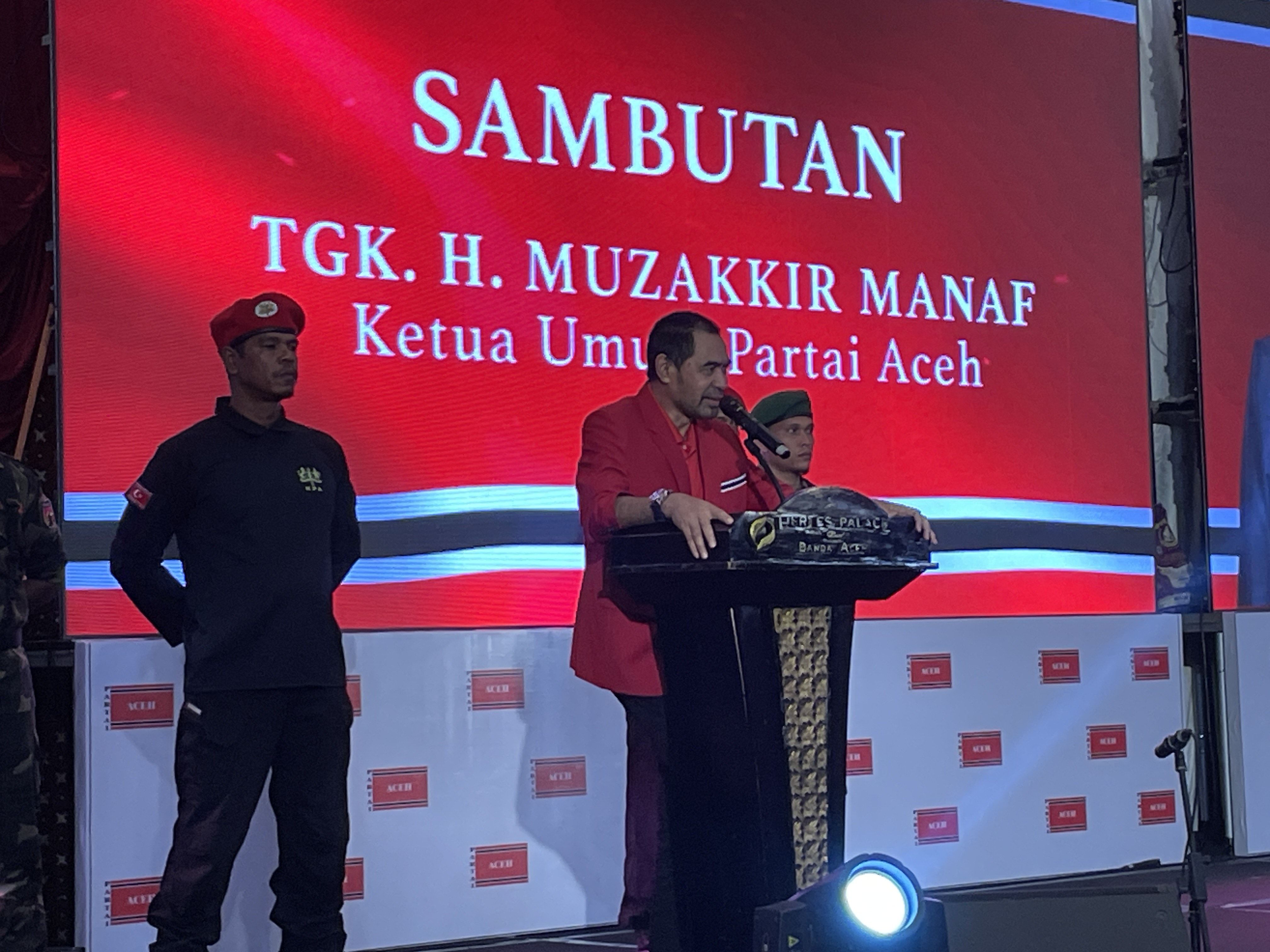 Muzakir Manaf - Ketua Umum Partai Aceh