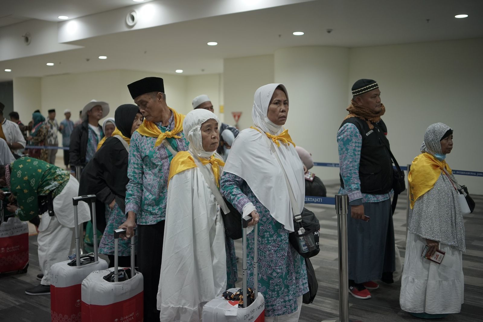 Dokumentasi calon haji asal Jawa Barat yang melalui Kertajati International Airport tahun 2023 lalu.