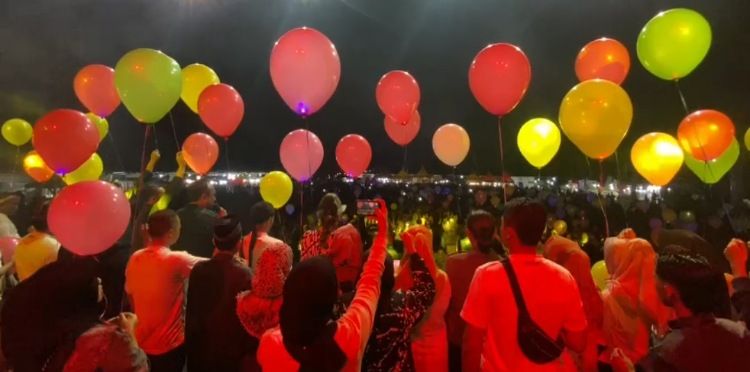 Penerbangan Balon di Winong Lodrajaya Festival 3
