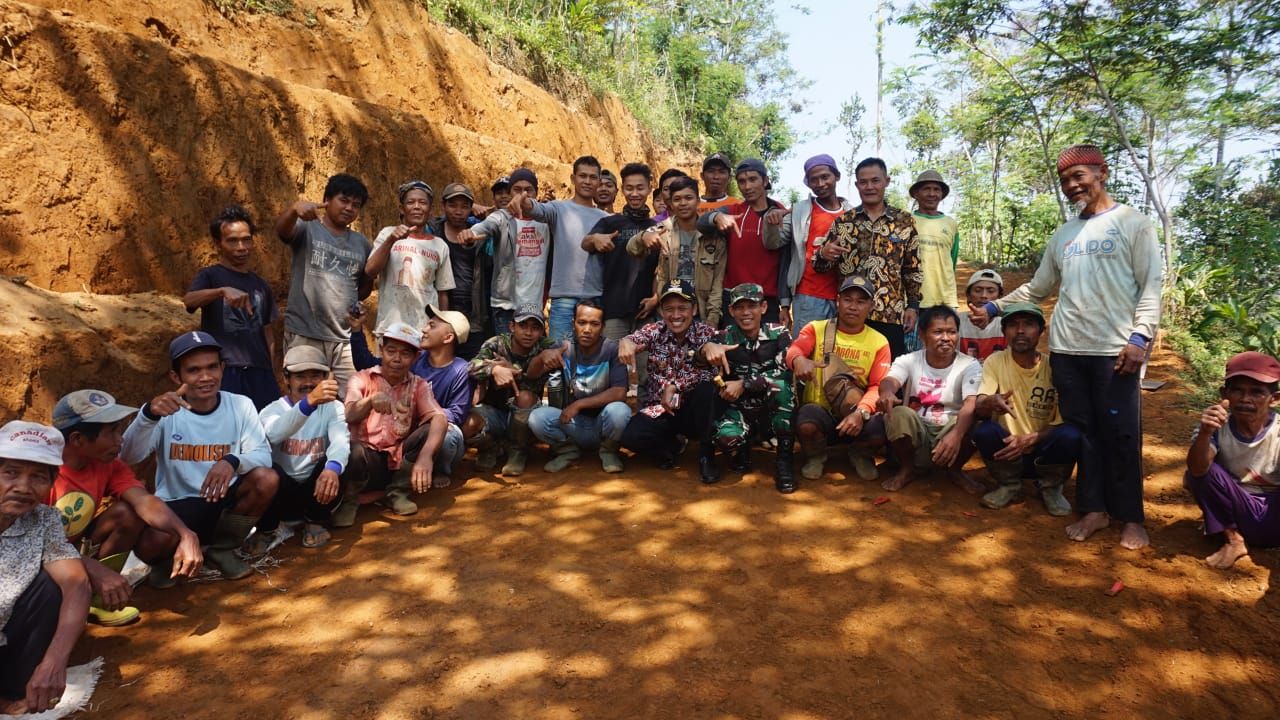 TMMD Sengkuyung di Desa Deroduwur, Mojotengah, Wonosobo resmi berakhir.