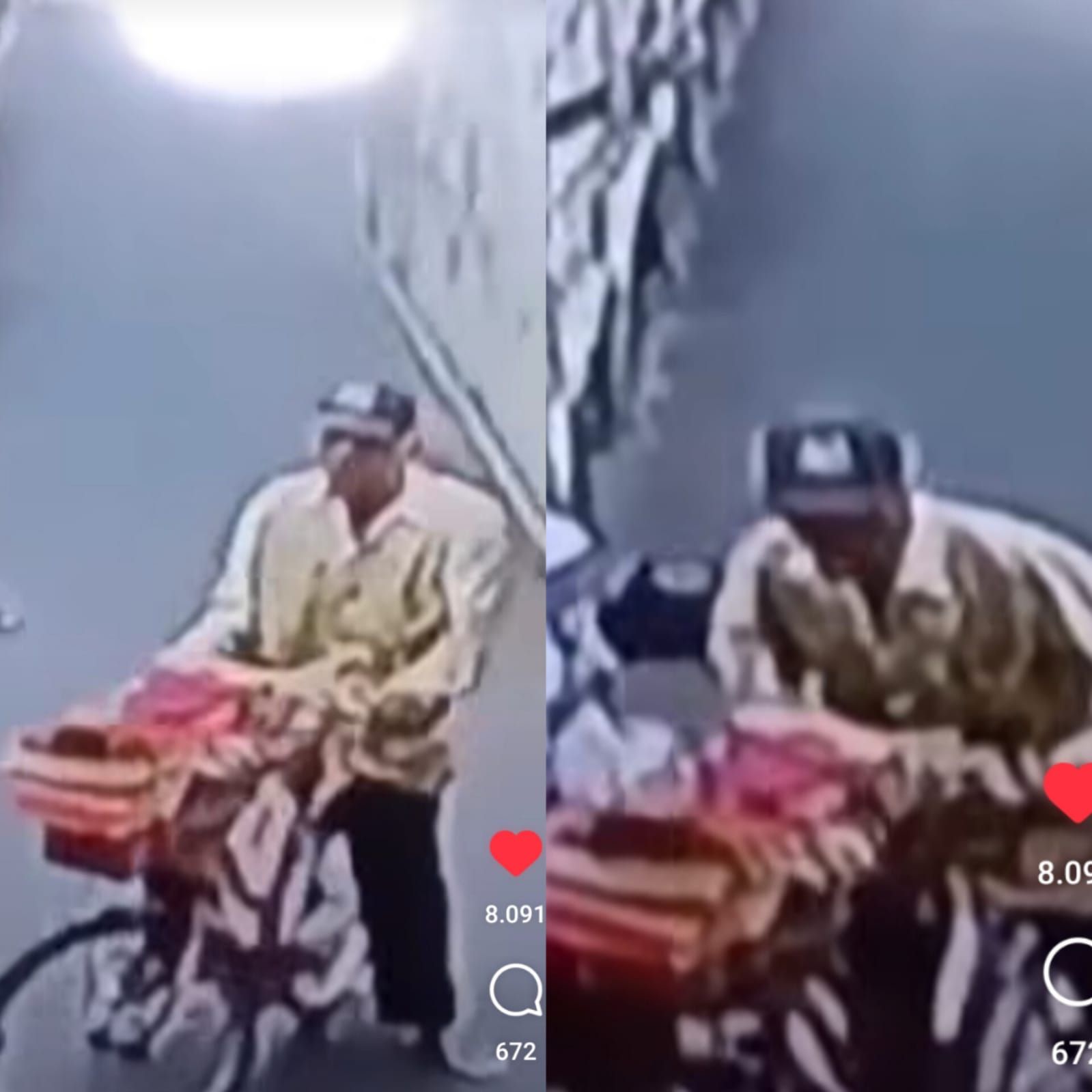 Rekaman video seorang kakek pedagang keliling diduga lecehkan bocah SD di Jakarta Timur.