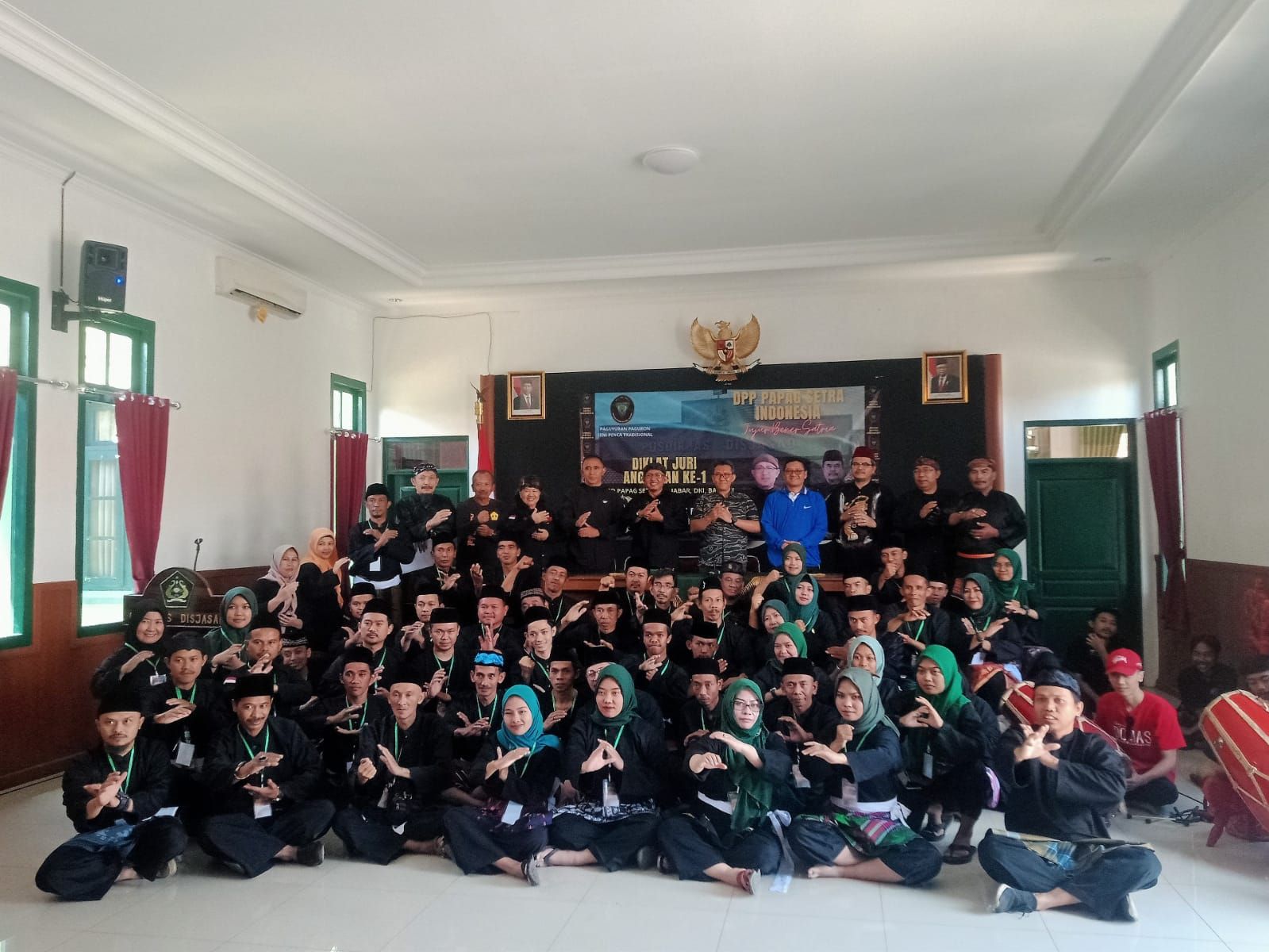 Para peserta Dilat 1 Juri Papag Setra Indonesia 