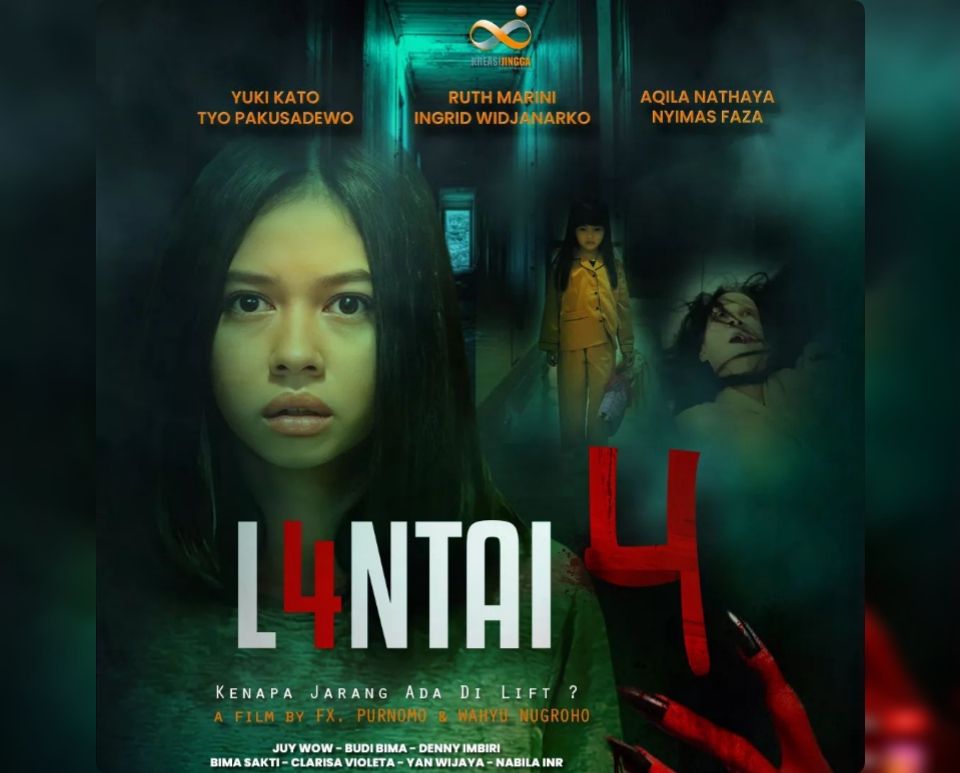 Jadwal bioskop di Magelang 18 Agustus 2023 tayang hari ini, film horor Lantai 4.