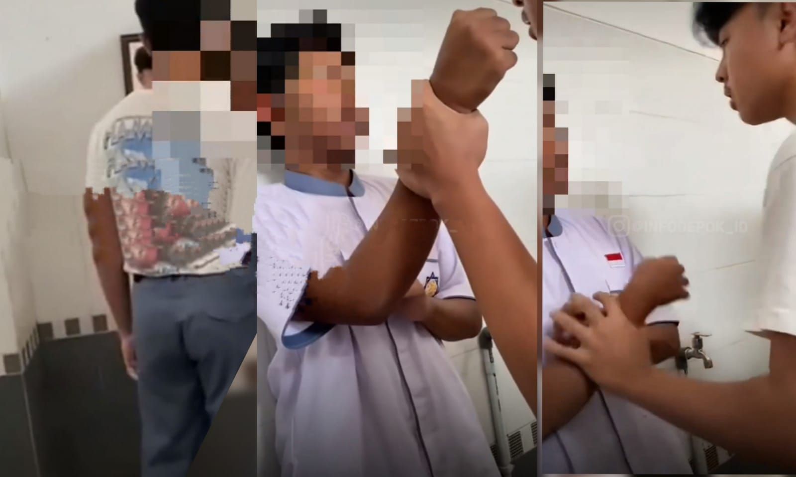 Viral! Pelajar di Depok Diduga Lakukan Bullying Terhadap Siswa Lain,  Perintahkan Tak Berisik