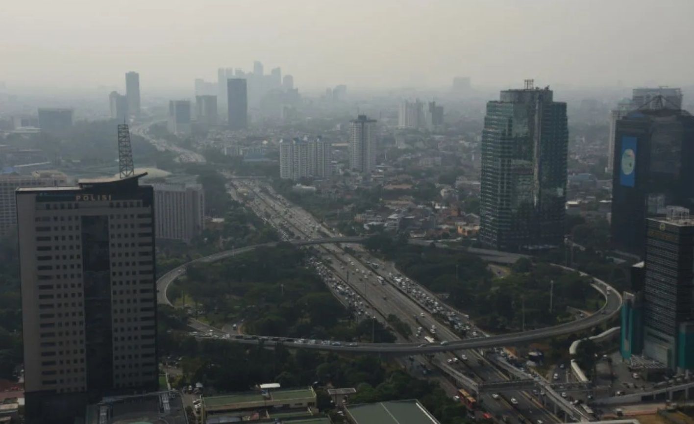 Polusi udara di DKI Jakarta.