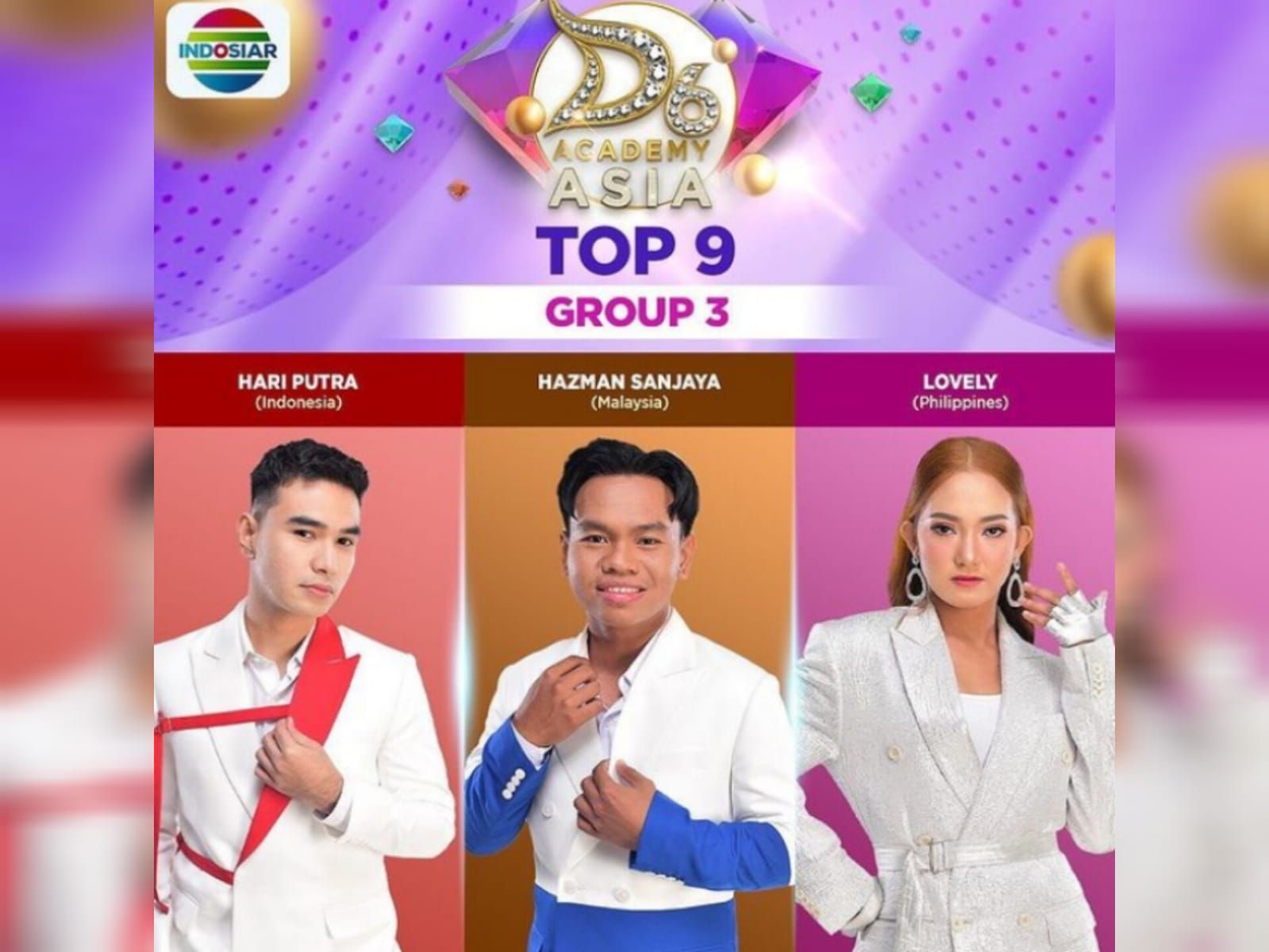 Jadwal acara Indosiar hari ini, Selasa 15 Agustus 2023, saksikan D'Academy Asia 6 Top 9 grup 3