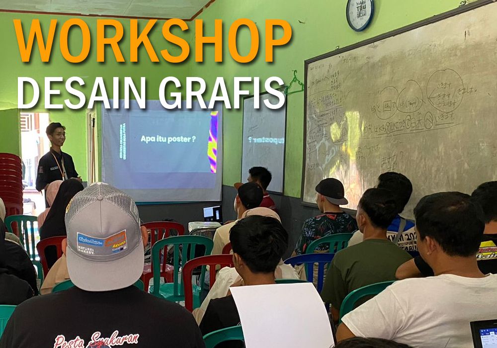 Tingkatkan Keterampilan Desain Grafis untuk Bisnis Lokal: Kolaborasi Mahasiswa KKN Stisip W.M.S dan Nusaputra