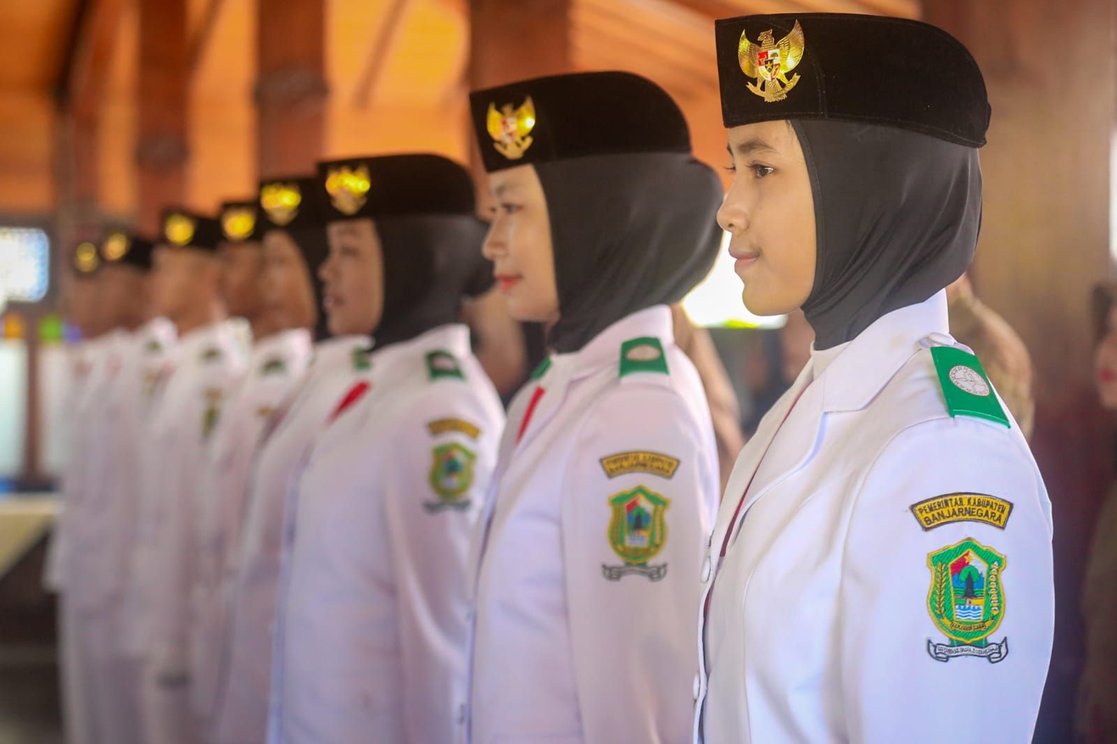 Daftar Nama Pasukan Pengibar Bendera HUT ke-78 Republik Indonesia tingkat Kabupaten Banjarnegara tahun 2023
