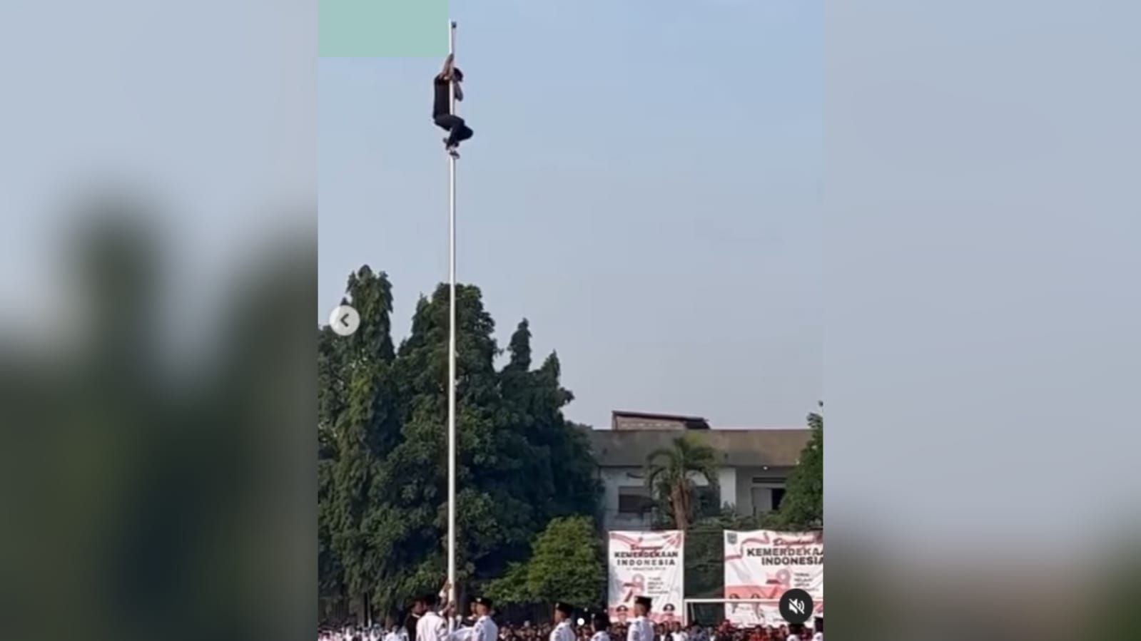 Aksi-aksi Heroik Panjat Tiang Bendera Saat Upacara, Warnai Peringatan Hari  Kemerdekaan Indonesia di 3 Daerah