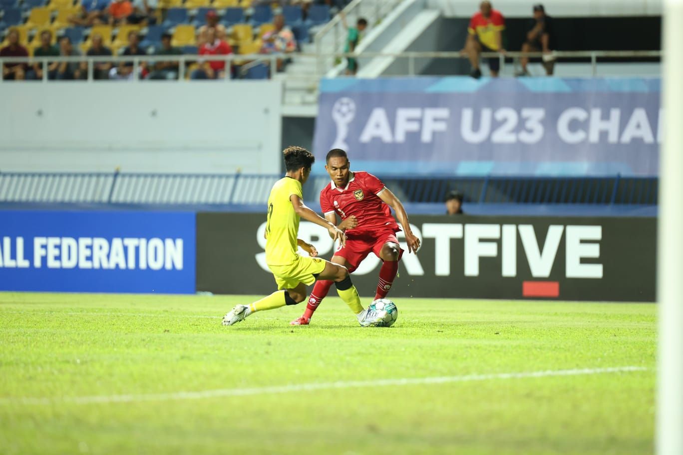 Timnas Indonesia vs Malaysia di Piala AFF U-23