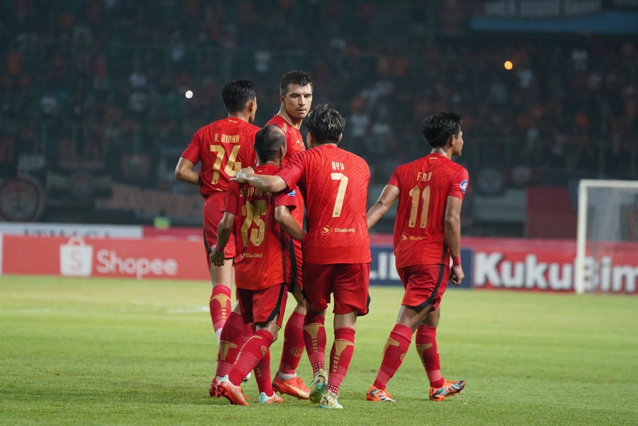 Skuad Persija Jakarta di BRI Liga 1 2023-2024. 