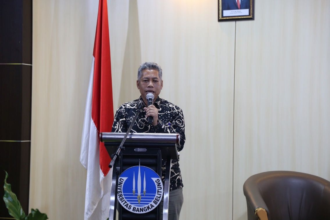 Sambutan Wakil rektor I Bidang Akademik dan Kemahasiswaan Dr. Nizwan Zukhri, M.M. 
