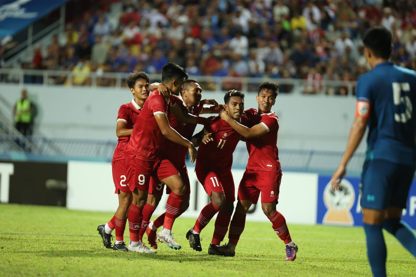 Timnas Indonesia U23 asuhan Shin Tae-yong lolos ke final Piala AFF U23 usai mengalahkan tuan rumah Thailand dengan skor 1-3, pada Kamis 24 Agustus 2023.