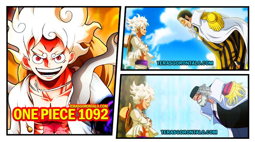 SPOILER One Piece 1091: Wujud Gear 5 Luffy Serupa Joy Boy, Mendadak Gorosei dan Kizaru Beri Hormat, Ada Apa? Ternyata Monkey D Luffy Telah..