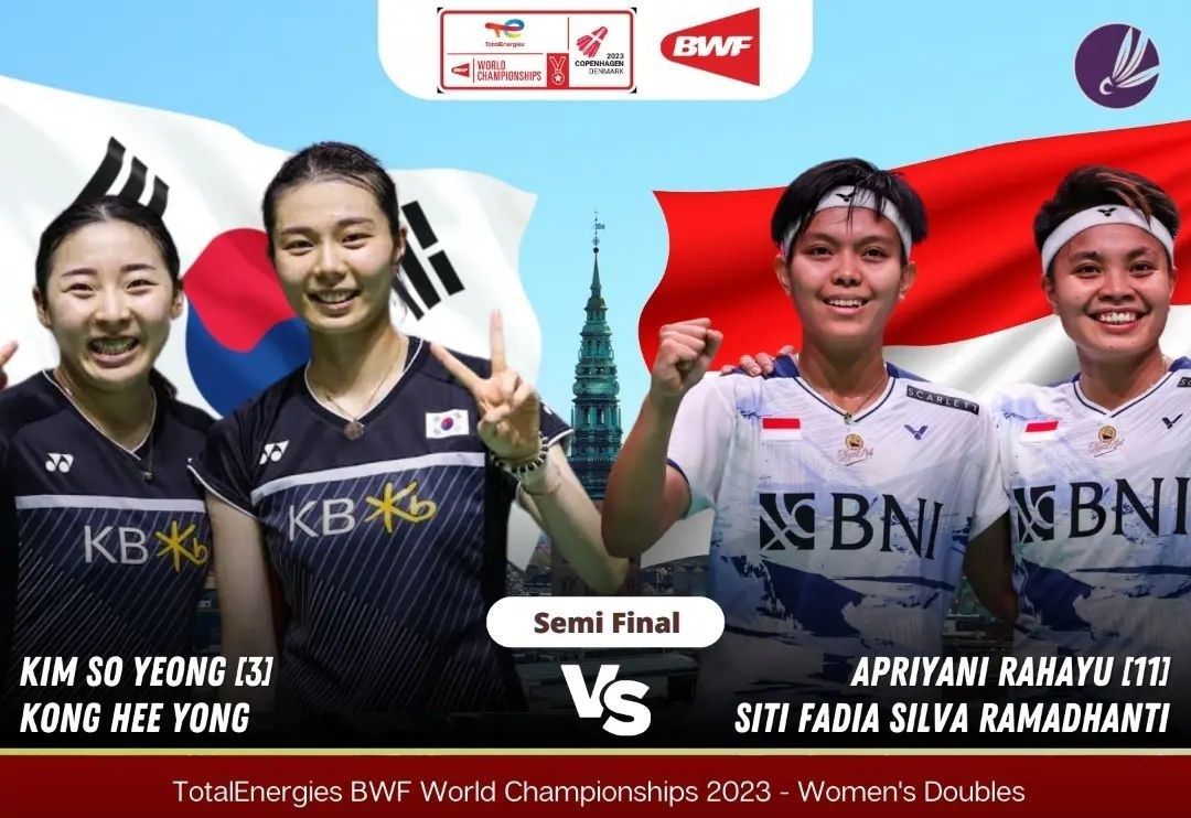 Jadwal Live Streaming BWF World Championships 2023, Perjuangan Satu-satunya Wakil Indonesia untuk Tiket Final